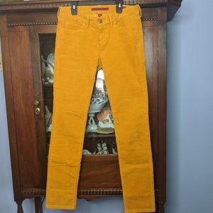 Banana Republic Mustard Corduroy Skinny pants